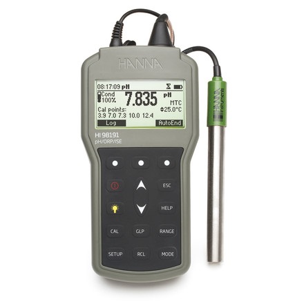 Hanna PH meter HI98191 Koop bij Vos Instrumenten